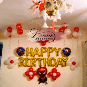 Spiderman Birthday Party Decoration